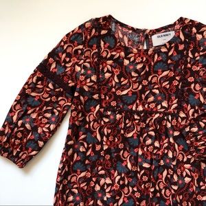 Boho Fall Warm Colors Old Navy Dress